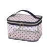 Bolsa de Maquillaje de Malla, Neceser Portátil, Bolsa de Almacenamiento de Malla, Bolsa de Almacenamiento con Forma de Corazón de Terciopelo, Juego de Cuatro Piezas de Almacenamiento al por Mayor