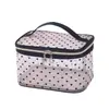 Bolsa de Cosméticos de Malla con Corazón Afelpado Estilo Ins Nuevo 2022 Bolsa de Almacenamiento de Malla Portátil Bolsa de Tocador Transparente para Viaje