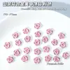 Acessórios Coloridos de Liga de Flor para Nail Art, Tulipas Tridimensionais Pintadas por Spray, Camélias, Borboletas, Pequenas Decorações Frescas para Nail Art