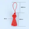 Sombrero de Piña Poliéster Borla 5 cm Borla Lisa Estilo Chino Borla de Disfraz Antiguo Pulsera Borla Joyería Accesorios Borla Colgante Hecha a Mano