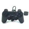 Mango de juego con cable para PS2 directo de fábrica Mango para host de PS2 Mango vibratorio para PS2 OEM