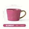 Caneca trompete Phnom Penh Logo Personalizado Luxo Leve Cerâmica de Alta Qualidade Esmaltada em Forno Caneca de Presente Processamento Personalizado