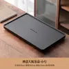 Bandeja de té de piedra negra imitación, juego de té integrado totalmente automático, uso doméstico, adecuado para té kung fu, compatible con placas de inducción, mesa de té grande para sala de estar, material natural