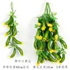 Brochetas Simuladas Falsas de Maíz, Pimiento, Ajo, Cacahuete, Verduras, Brochetas de Frutas, Decoraciones para Restaurantes y Casas de Campo, Modelos para Colgar en la Pared