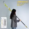 Armas antiguas de los Tres Reinos periférico 180CM Cuchillo arma Qinglong Yanyue de Guan Yu alabarda de luna única molde de juguete de plástico utilería