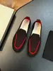 Novos Mocassins de Malha Masculinos Ga Primavera e Verão Tendência Color-Blocking de Cano Baixo Sapatos Casuais Slip-On Planos Casuais Masculinos