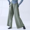 Roupas de Prática de Dança Clássica para Mulheres, Elegantes Calças de Prática Yamamoto de Perna Larga Texturizadas, Novas Calças de Dança Soltas para Dança Chinesa