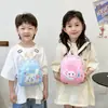 Las mochilas de los alumnos de preescolar y primaria son mochilas ligeras, lindas, tipo caricatura y adorables, Nuevas y elegantes bolsas estampadas para niños al por mayor