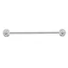 Conjunto de 6 Peças de Brincos Longos de Haste de Aço Inoxidável Mais Vendidos no Exterior, Piercings de Haste para Cartilagem da Orelha, Hastes Longas Estilo Ins para Hélice da Orelha, Duplo Piercing na Orelha, Em Estoque