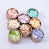 Concha Grande Natural de Nácar Disco Blanco Concha Brillo Lentejuelas para Uñas Decoraciones para Uñas DIY Hechas a Mano Materiales para Uñas