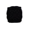 Ébano natural espalda Nube accesorios diy incrustados con cobre incrustado turquesa nudo chino Ruyi cuentas nube accesorios de juego cultural