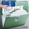 Carpeta de Acordeón Estilo Español A4 Organizador de Archivo de Acordeón Multicapa para Clasificar y Almacenar Exámenes, Carpeta Multifuncional de Almacenamiento para Estudiantes