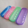 Estuche de plástico transparente para gafas de miopía al por mayor para niños, ligero y portátil, varios colores, estuche ligero para gafas