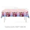 Nova Toalha de Mesa Descartável de Desenho Animado para Festa de Aniversário Infantil Hello Kitty Minnie Stetson Retangular Fábrica