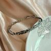 Pulsera de plumas de aleación vintage personalizada para hombre, pulsera ajustable de alta gama con apertura sensorial, regalo de cumpleaños