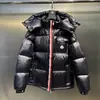 Versión Alta Serie Mengjia Maya Cinta Doble Cremallera Chaqueta de Plumas Versátil Clásica Lacada para Hombres y Mujeres