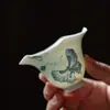 Taza de Té Inno Kisho Arita-Yaki Gradiente Pastel Patrón de Mariposa y Flor, Taza Personal de Alto Valor para Mujeres, Taza para Beber Té