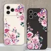 Aliexpress Venta Caliente Transfronteriza Funda Retro Acuarela Floral para Teléfono al por Mayor Iphone17/18Promax Funda Anticaídas