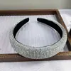 Diadema de Strass Estilo Coreano Chaebol Temperamento Strass para Mujer Nombre Cálida Elegante Lavado de Cara Presiona el Cabello Diadema de Strass Completo de Gama Alta Dama Noble