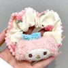 Lazo Creativo Lindo de Pingüino Pez de Dibujos Animados para el Cabello para Mujeres con Cabeza de Bola y Coleta Lateral Diadema Peluche Otoño e Invierno