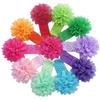 Diadema de punto para bebé con diseño de explosiones de eBay, accesorio para estudio fotográfico, banda para el pelo con flores de gasa para niños europeos y americanos, venta al por mayor