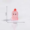 Novo Papai Noel de Natal Boneco de Neve Micro Paisagem Cena de Neve Caixa de Trem Meias de Natal Pequeno Presente Sino Enfeites de Resina