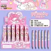 Anime Novo estilo Yuanshen anime 22+2 em caixa surpresa conjunto de canetas estilo cavalheiresco série Jianghu especial para escrita de estudante caneta preta