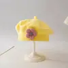 Gorro de Bebé Estilo Primavera y Otoño para Niñas, Gorro Tejido de Lana de Princesa para Recién Nacidos y Niños Pequeños, Lindo y Súper Adorable