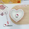Juego de Cuencos Cerámicos con Temática de Gatos para Dormitorio y Uso en Casa, Cuencos de Arroz y Platos de Alto Valor Estético
