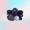 Fabricante de origen populares accesorios para el cabello 2023 nuevo estilo accesorios para el cabello Diamante Negro encantador temperamento todo lo combina clip exquisito para flequillo