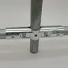 Acessórios para Estrutura de Estufa Grampos em T para Tubos, Conectores de Tubos, Grampos Rígidos Galvanizados Espessados Tipo Bico de Pato