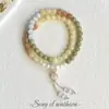 "Pulseras Populares Apilables" Nuevas Pulseras Multicapa Estilo Chinoiserie Más Vendidas para Mujeres con Diseño de Nicho Estilo Nuevo 2025