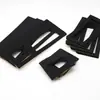 Dibujo fabricación de accesorios electrónicos almohadilla de espuma EPDM con orificio abierto resistente a altas temperaturas adhesivo de una sola cara piezas de espuma EPDM troqueladas