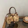 Bolsa de Ombro Transversal Nylon Polka Dot 2026 Pingente Estilo Coreano Comércio Exterior Transfronteiriço Nova Elegante Retrô