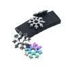 Llave copo de nieve multifuncional 18 en 1 de uso múltiple, combinación de tarjeta de herramienta, tarjeta de herramienta hexagonal de ciruela de uso múltiple