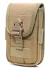 Bolsa para Power Bank, Cinturón Multifuncional para Correr y Deportes, Bolsa para Teléfono Móvil, Riñonera para Hombre, Bolsa Vertical de Doble Capa con Accesorios Molle