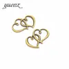 YuenZ Accesorios para joyería DIY colgante de amor de aleación colgante pequeño de aleación retro al por mayor A14