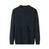 Nuevo suéter pullover de invierno transfronterizo, nuevo suéter de punto grueso de moda estilo coreano para hombre, prendas de punto básicas para hombre