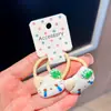 Lindos Accesorios para el Cabello de Niños, Gomas Elásticas Trenzadas para Cabello de Bebé, Alta Elasticidad, No Dañan el Cabello, Ligas para el Cabello de Gato de Dibujos Animados, Diademas, Cuerdas para el Cabello