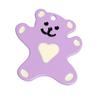 Gota de cola de desenho animado acena urso acessórios de joias diy corrente de chaveiro corrente de celular acessórios de hardware materiais artesanais atacado