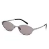 Gafas de Sol Polarizadas Ovaladas Ultra Ligeras de Titanio Estilo Europeo y Americano Milenio para Mujer, Estilo Old Money, Protección Solar, Se Pueden Montar Lentes Graduadas 30917