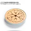 Bandeja de Té Pequeña de Cerámica de Bambú Ceremonia del Té Estilo Japonés Juego de Té Kung Fu Bandeja Redonda Pesada de Bambú Mar de Té Almacenamiento de Agua Mesa de Secado y Remojo