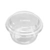 Vaso de Yogurt Universal Desechable con Tapa Caja de Plástico Transparente Desechable para Ensalada de Frutas