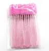 Cepillo Desechable para Pestañas, Brocha de Belleza, Peine para Práctica de Injerto de Pestañas, Cepillo para Cejas, Brocha de Maquillaje, Peine para Pestañas Postizas, Herramienta de Belleza para Pestañas