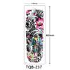 Tatuaje transfronterizo de brazo completo, tatuaje de brazo completo con imagen grande, tatuaje de flor grande en el brazo