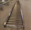 Transportador de Rodillos por Gravedad Cinta Transportadora de Rodillos Canaleta de Descarga Línea de Rodillos en Piso Accesorios para Rodillos