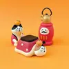 Adornos de Resina Gato Japonés Naranja Zakka Tendencia Decoración de Bonsái Regalos Accesorios Hechos a Mano DIY Manualidades Adornos