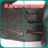 Nexwang hilo de nailon verde de 13 pines látex negro arrugas guantes grandes de medio colgar resistentes al desgaste antideslizantes guantes impregnados