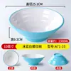 Tigela de Macarrão Melamina A5 Nordic Two-Tone Louça para Restaurantes, Macarrão Caracol Hot Pot Picante Loja de Macarrão Comercial Tigela de Plástico para Ramen de Carne