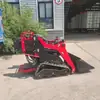 Exportar para a Rússia Mini Carregadeira Compacta Mini Escavadeira de Esteira para Carregamento e Descarregamento de Areia e Pedra Micro Carregadeira Agrícola